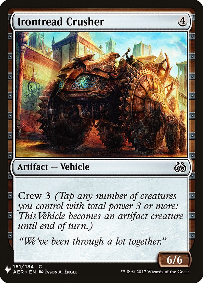Irontread Crusher [Mystery Booster] - Destination Retro