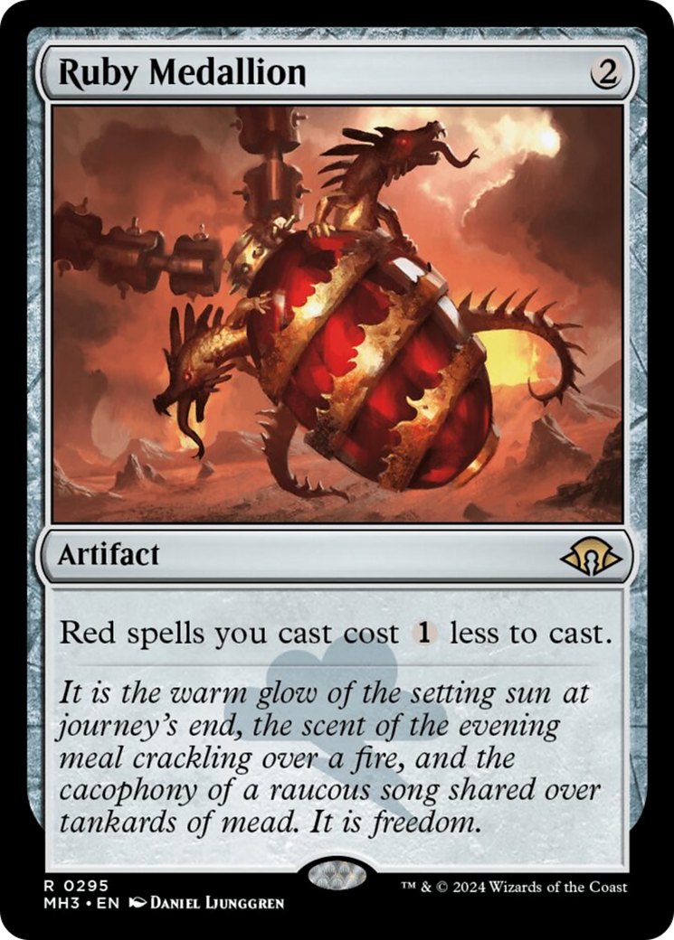 Ruby Medallion [Modern Horizons 3] - Destination Retro