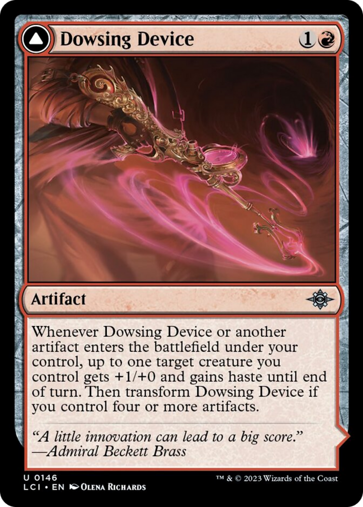 Dowsing Device // Geode Grotto [The Lost Caverns of Ixalan] - Destination Retro