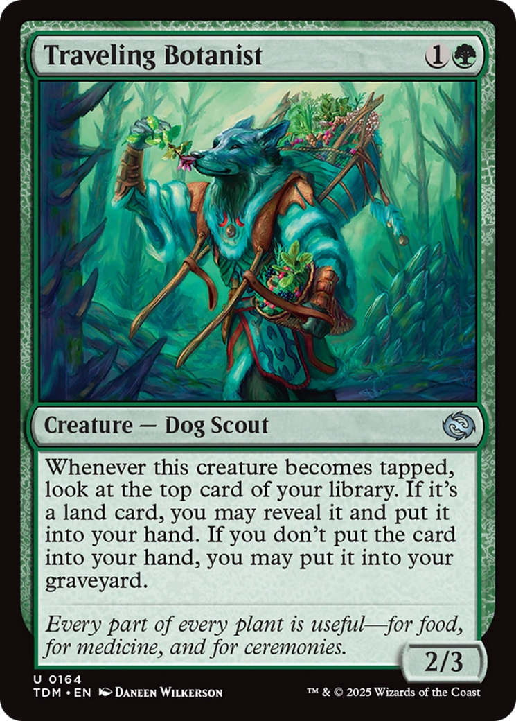 Traveling Botanist [Tarkir: Dragonstorm] - Destination Retro