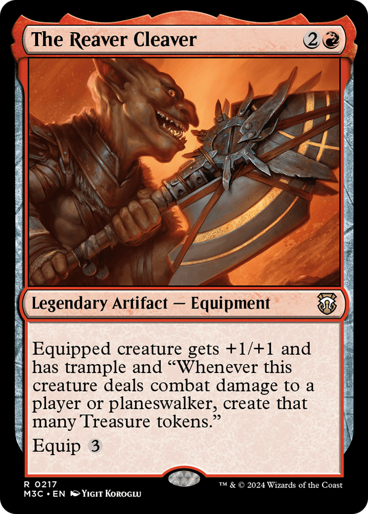 The Reaver Cleaver (Ripple Foil) [Modern Horizons 3 Commander] - Destination Retro