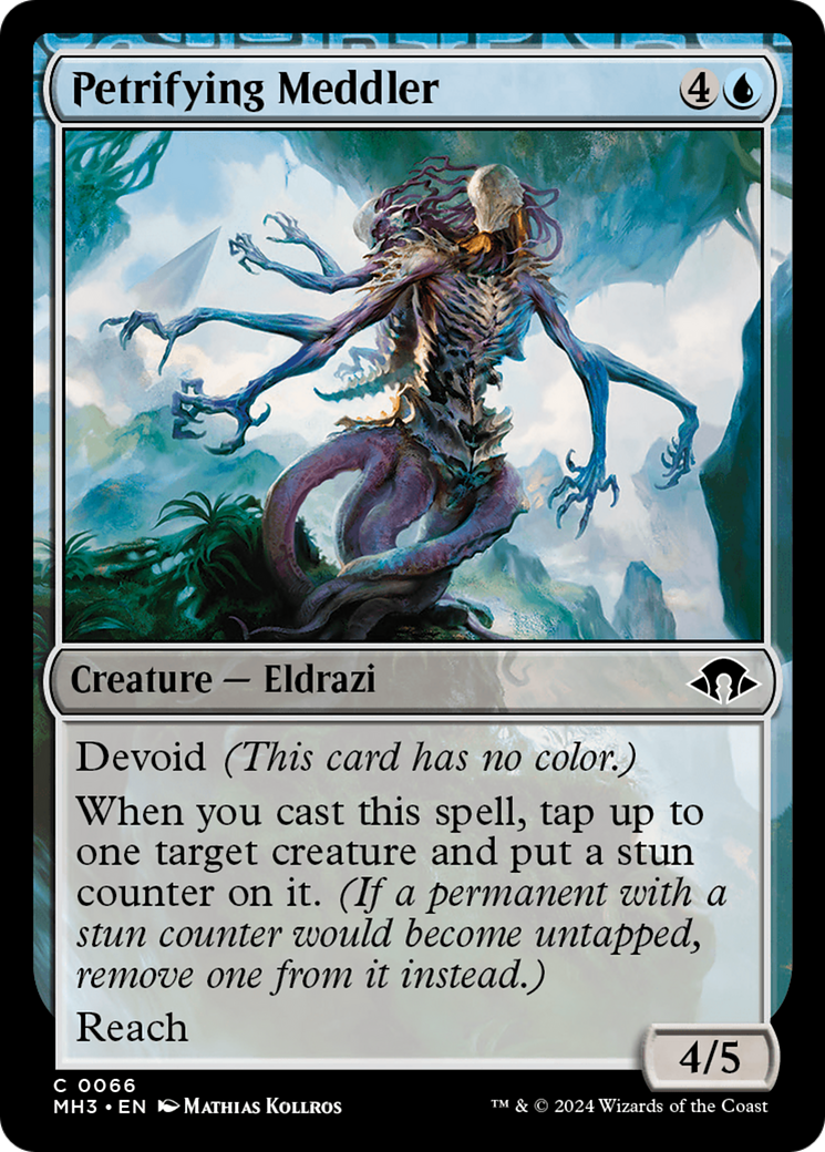 Petrifying Meddler [Modern Horizons 3] - Destination Retro