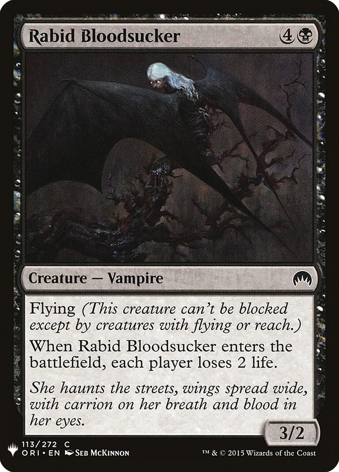 Rabid Bloodsucker [Mystery Booster] - Destination Retro