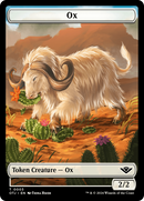 Faerie Rogue // Ox Double-Sided Token [The List] - Destination Retro