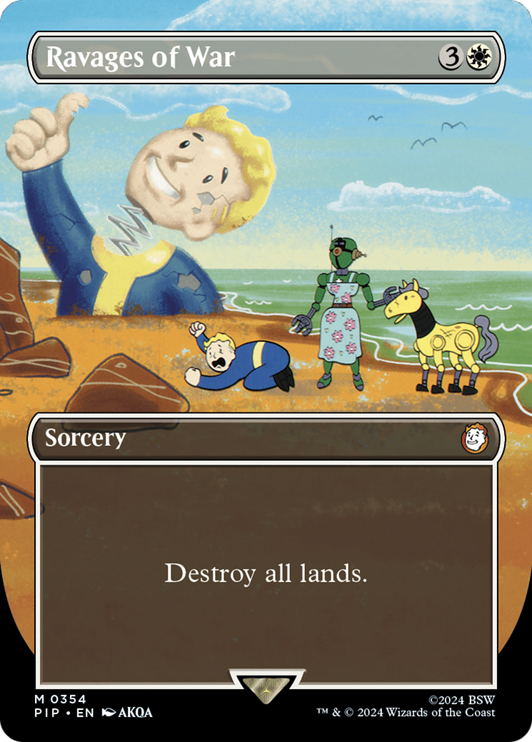 Ravages of War (Borderless) [Fallout] - Destination Retro