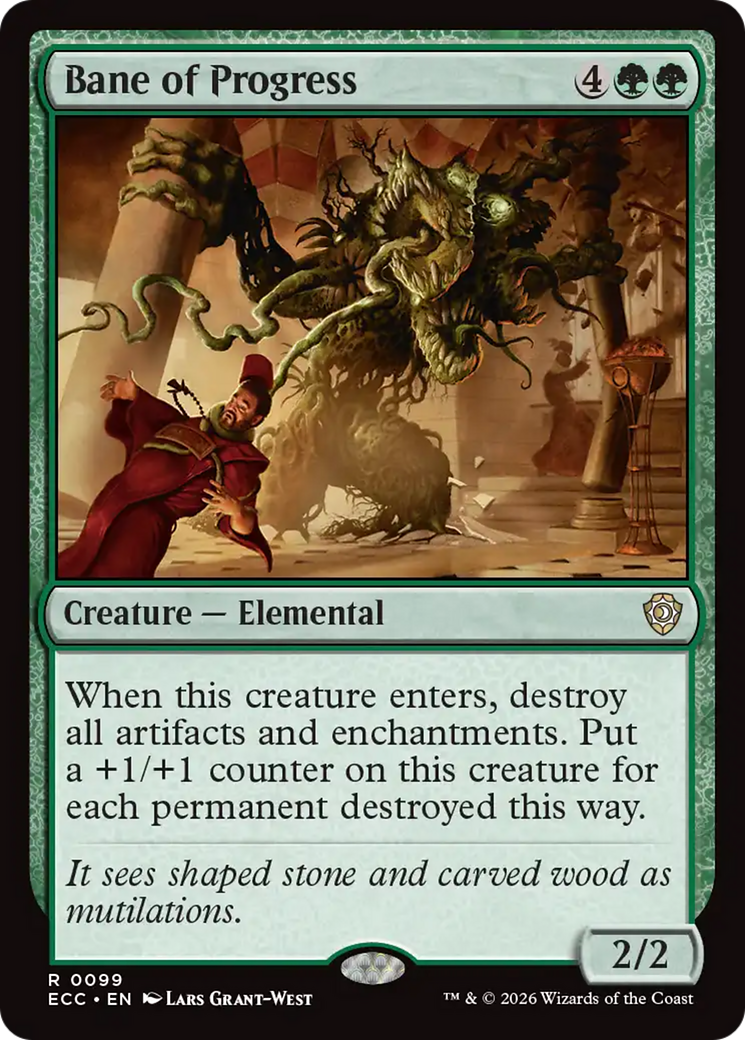 Bane of Progress [Lorwyn Eclipsed Commander] - Destination Retro