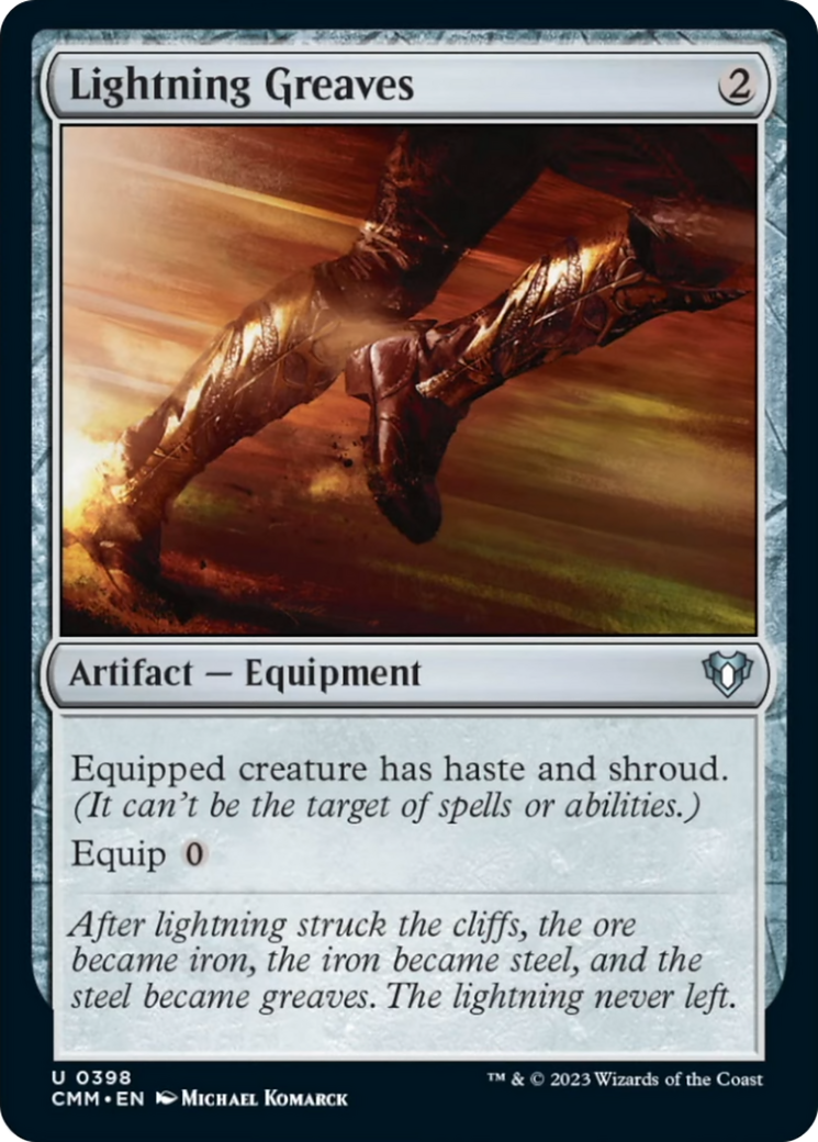 Lightning Greaves [Commander Masters] - Destination Retro