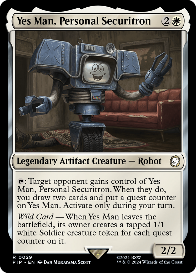Yes Man, Personal Securitron [Fallout] - Destination Retro