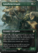 Galadhrim Brigade (Borderless) (Surge Foil) [The Lord of the Rings: Tales of Middle-Earth Commander] - Destination Retro