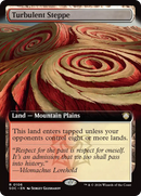 Turbulent Steppe (Extended Art) [Secrets of Strixhaven Commander] - Destination Retro