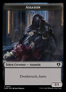 Treasure // Assassin Double-Sided Token [Commander Masters Tokens] - Destination Retro