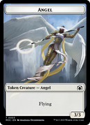 Angel (3) // Demon Double-Sided Token [March of the Machine Commander Tokens] - Destination Retro
