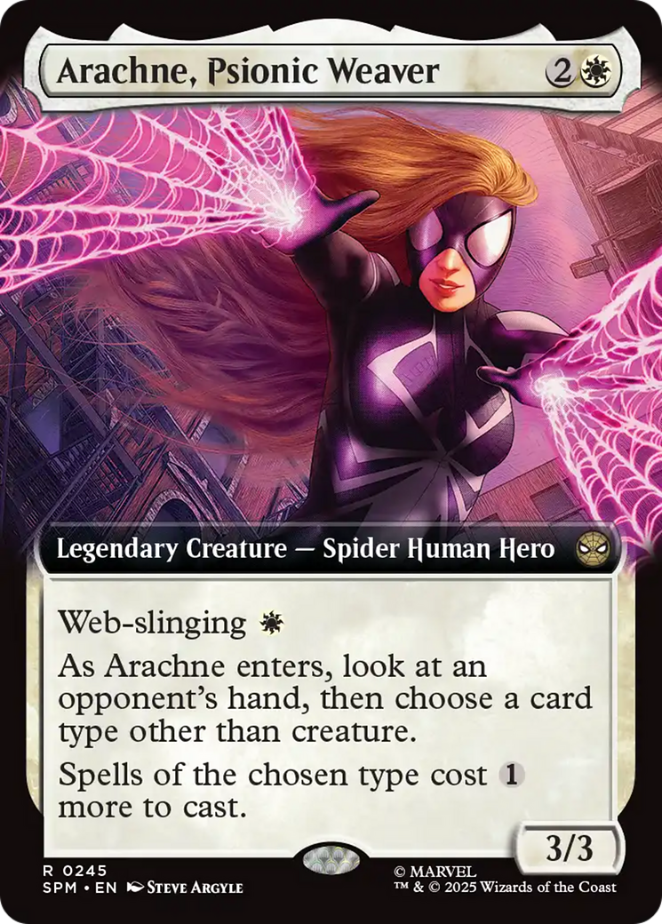 Arachne, Psionic Weaver (Extended Art) [Marvel's Spider-Man] - Destination Retro