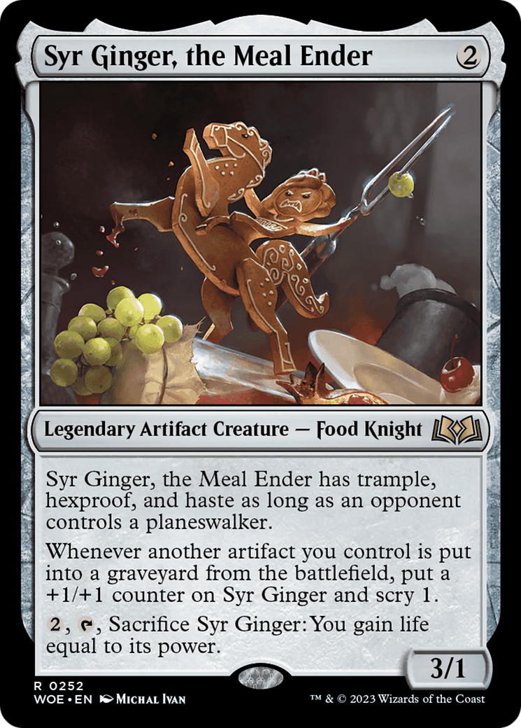 Syr Ginger, the Meal Ender [Wilds of Eldraine] - Destination Retro