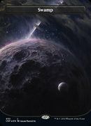 Swamp (493) (Orbital Space-ic Land) (Galaxy Foil) [Unfinity] - Destination Retro