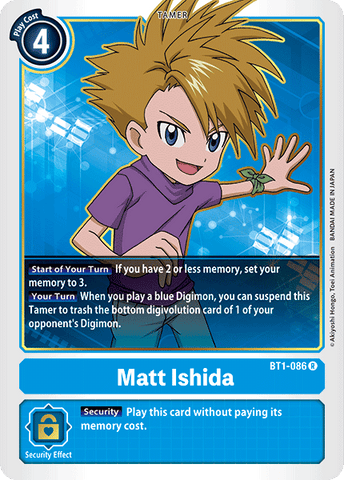 Matt Ishida [BT1-086] [Release Special Booster Ver.1.0] - Destination Retro