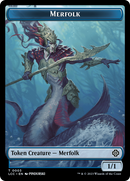 Bird // Merfolk (0003) Double-Sided Token [The Lost Caverns of Ixalan Commander Tokens] - Destination Retro