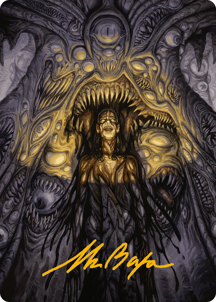 Chthonian Nightmare Art Card (Gold-Stamped Signature) [Modern Horizons 3 Art Series] - Destination Retro