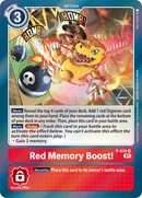 Red Memory Boost! [P-035] [Promotional Cards] - Destination Retro