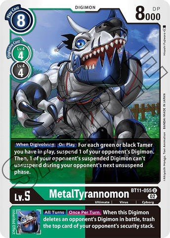 MetalTyrannomon [BT11-055] [Dimensional Phase] - Destination Retro