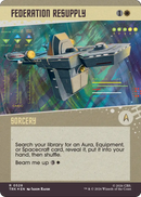 Federation Resupply (Showcase) (Surge Foil) [Star Trek] - Destination Retro