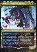 Kotose, the Silent Spider (Showcase Ninja) [Kamigawa: Neon Dynasty] - Destination Retro