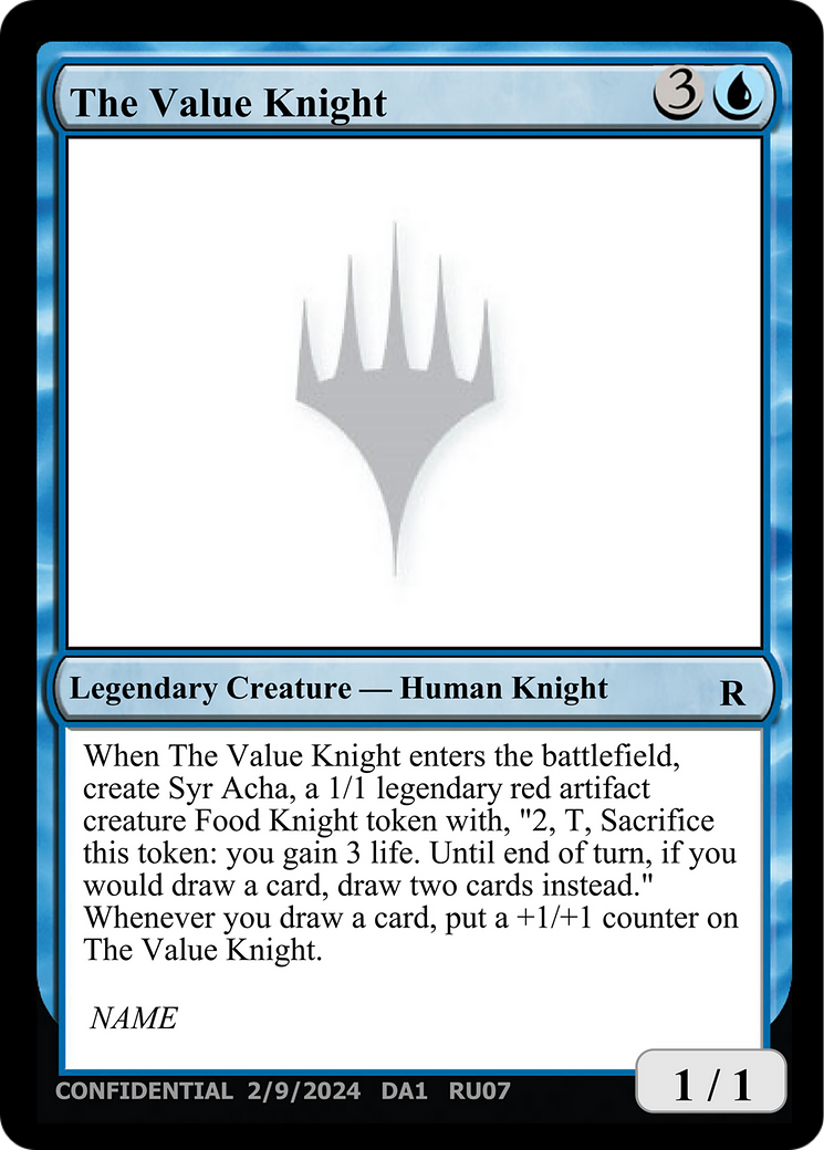 The Value Knight [Unknown Event] - Destination Retro