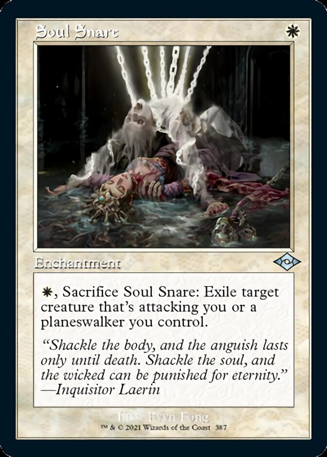 Soul Snare (Retro Foil Etched) [Modern Horizons 2] - Destination Retro