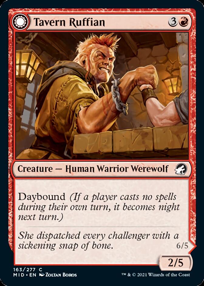 Tavern Ruffian // Tavern Smasher [Innistrad: Midnight Hunt] - Destination Retro