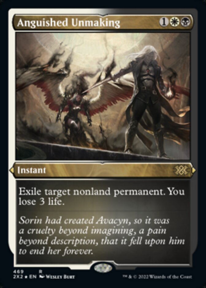 Anguished Unmaking (Foil Etched) [Double Masters 2022] - Destination Retro
