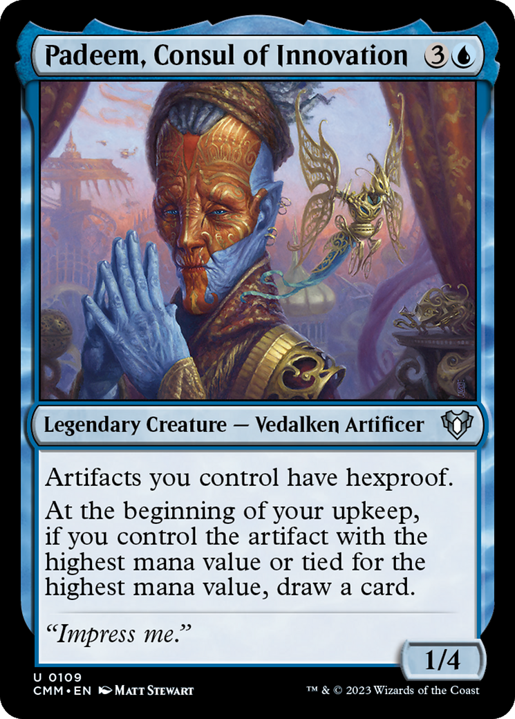 Padeem, Consul of Innovation [Commander Masters] - Destination Retro