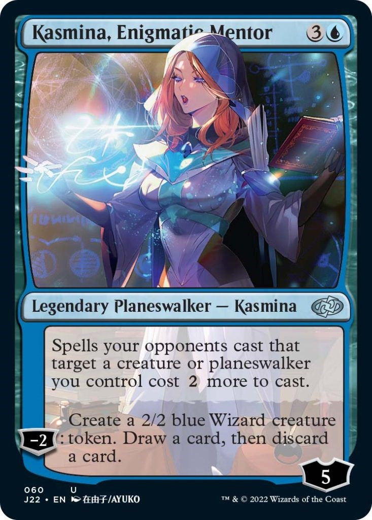 Kasmina, Enigmatic Mentor [Jumpstart 2022] - Destination Retro