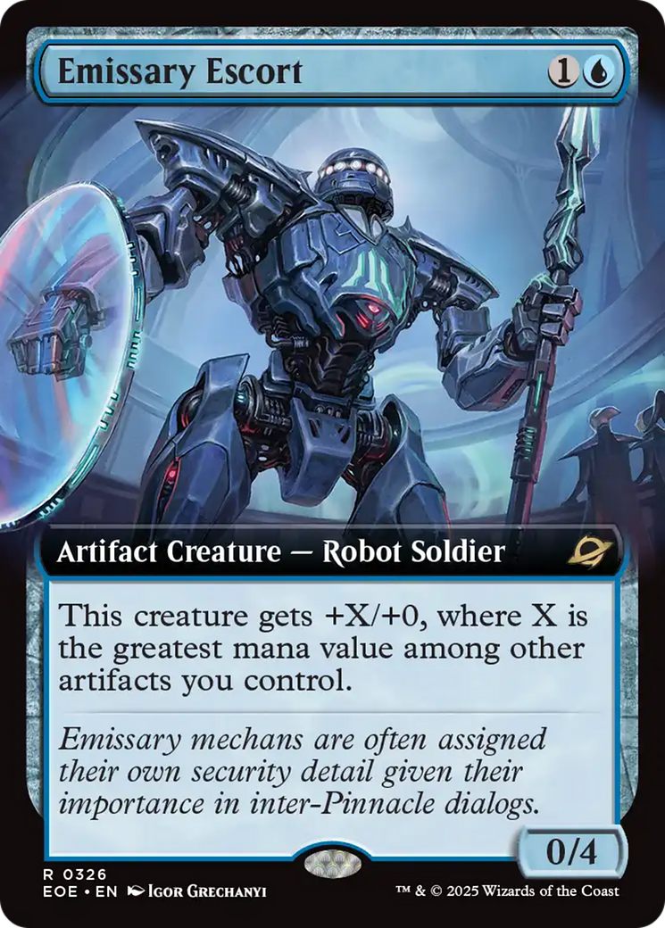 Emissary Escort (Extended Art) [Edge of Eternities] - Destination Retro
