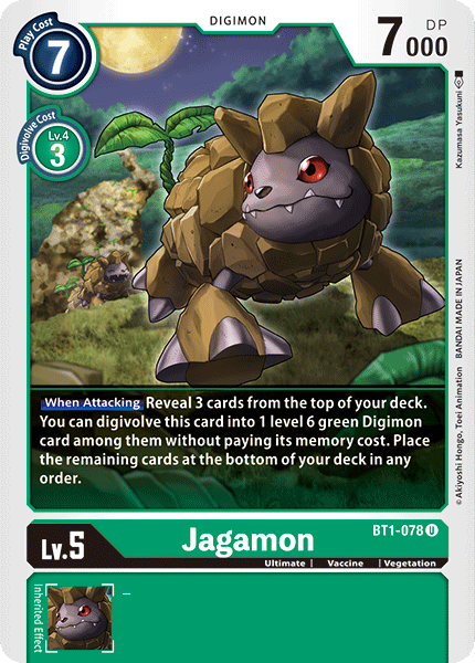 Jagamon [BT1-078] [Release Special Booster Ver.1.0] - Destination Retro