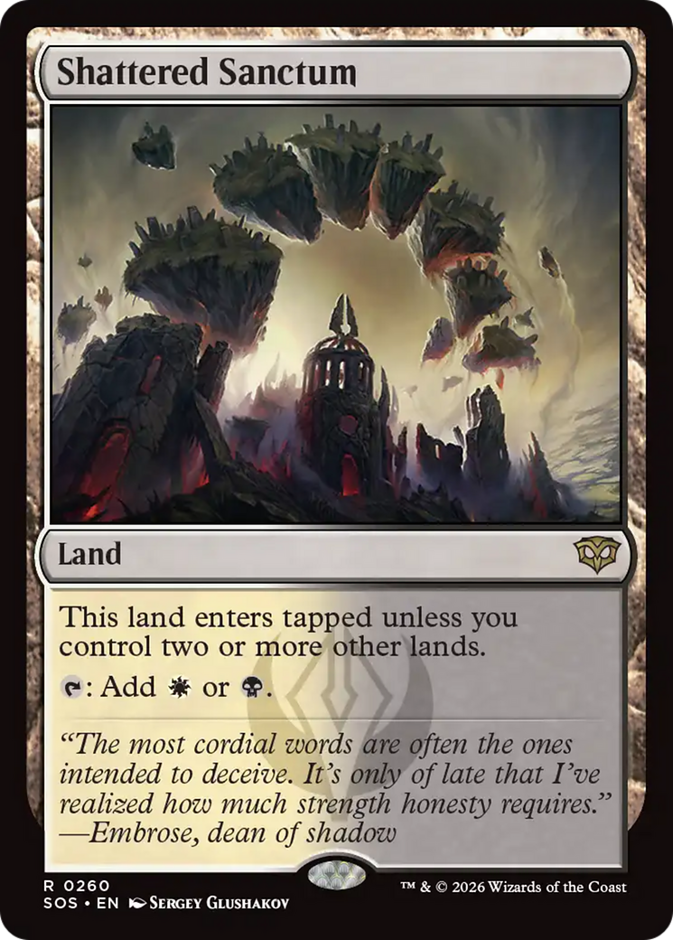 Shattered Sanctum [Secrets of Strixhaven] - Destination Retro