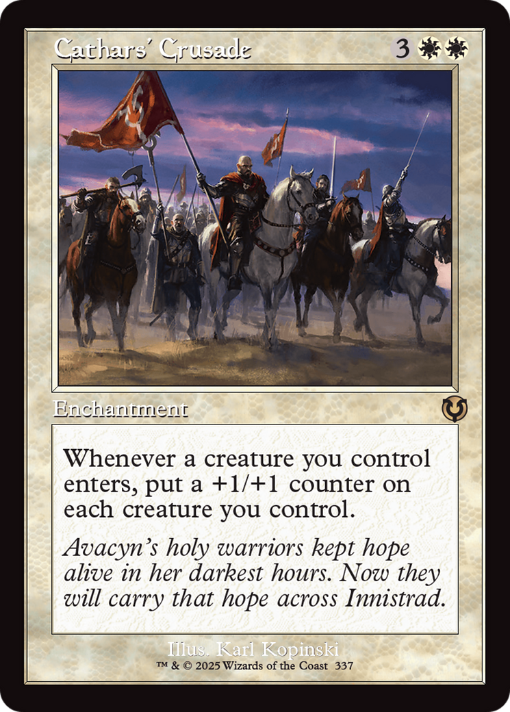 Cathars' Crusade (Retro Frame) [Innistrad Remastered] - Destination Retro