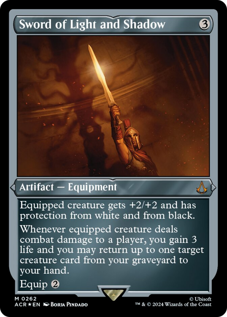 Sword of Light and Shadow (Foil Etched) [Assassin's Creed] - Destination Retro