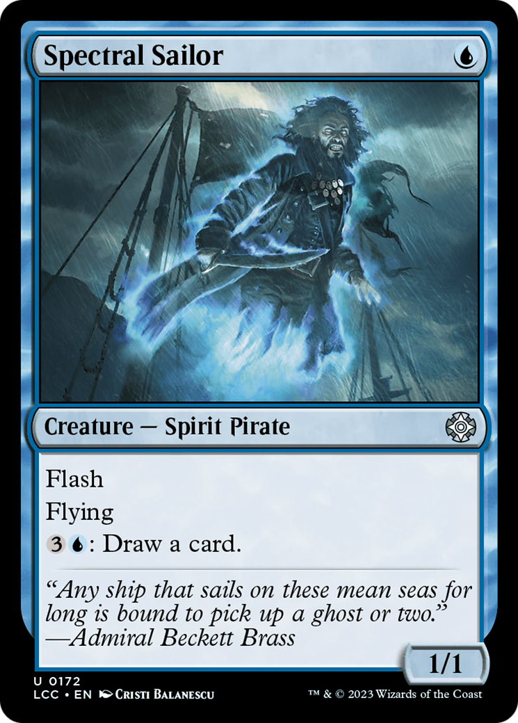 Spectral Sailor [The Lost Caverns of Ixalan Commander] - Destination Retro