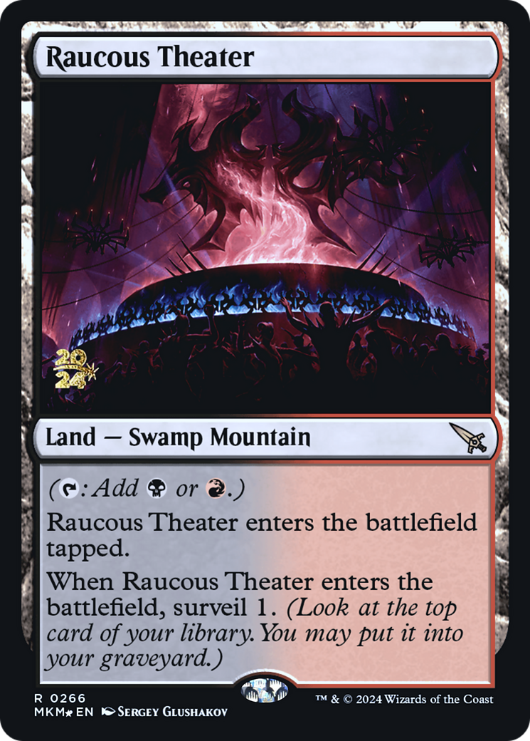 Raucous Theater [Murders at Karlov Manor Prerelease Promos] - Destination Retro