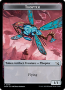 Thopter // Beast Double-Sided Token [March of the Machine Commander Tokens] - Destination Retro