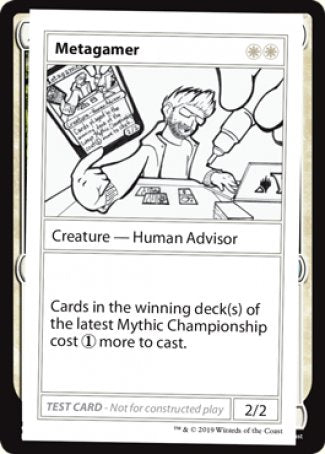 Metagamer (2021 Edition) [Mystery Booster Playtest Cards] - Destination Retro