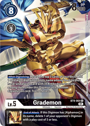 Grademon [BT9-064] (Alternate Art) [X Record] - Destination Retro