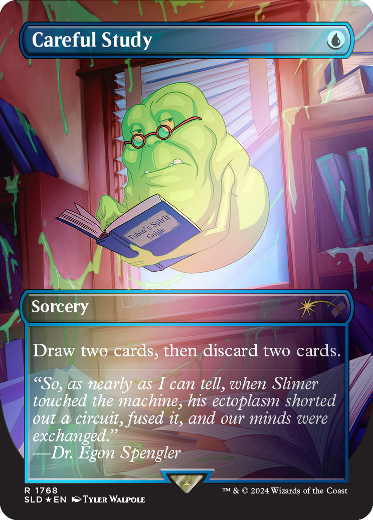 Careful Study (Rainbow Foil) [Secret Lair Drop Series] - Destination Retro