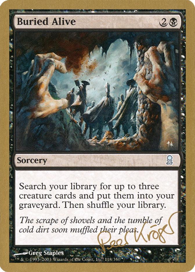 Buried Alive (Peer Kroger) [World Championship Decks 2003] - Destination Retro