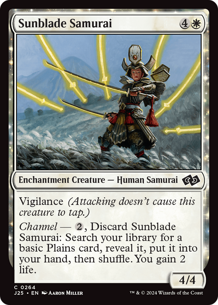 Sunblade Samurai [Foundations Jumpstart] - Destination Retro