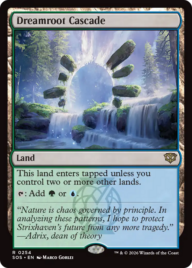 Dreamroot Cascade [Secrets of Strixhaven] - Destination Retro
