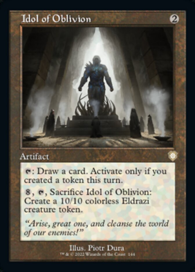 Idol of Oblivion (Retro) [The Brothers' War Commander] - Destination Retro