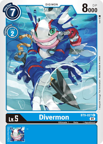 Divermon [BT9-027] [X Record] - Destination Retro