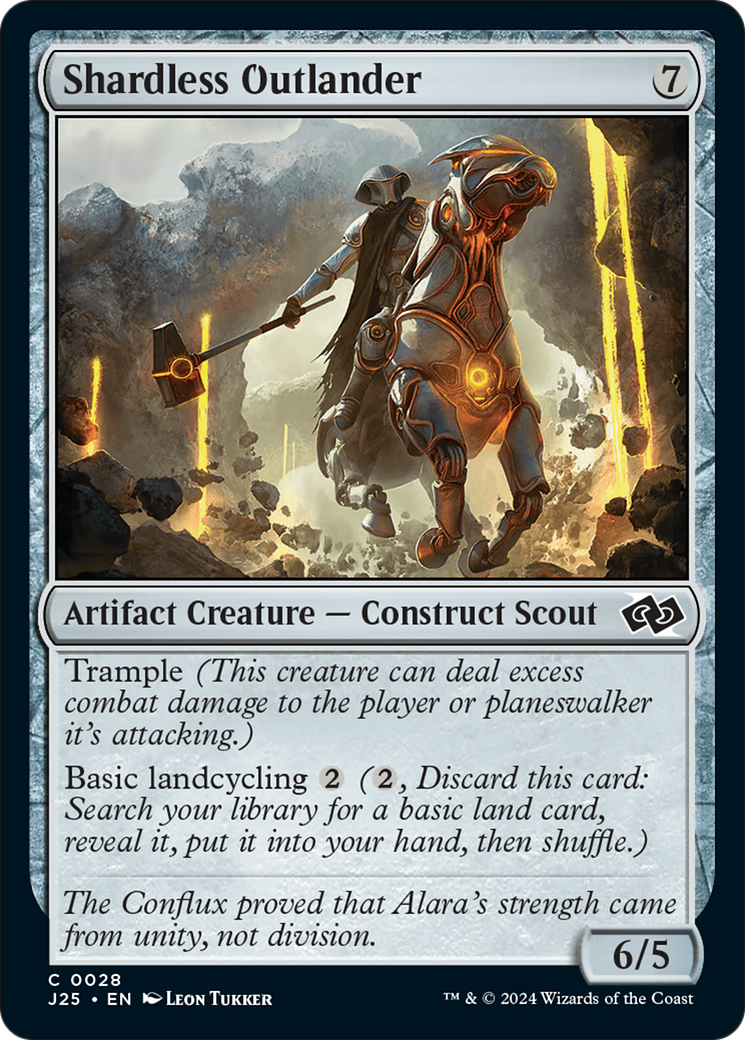 Shardless Outlander [Foundations Jumpstart] - Destination Retro