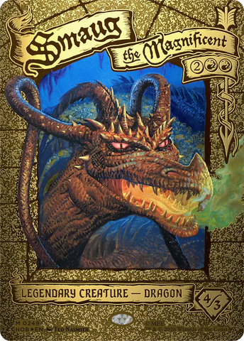 Smaug the Magnificent (Borderless) [The Hobbit] - Destination Retro